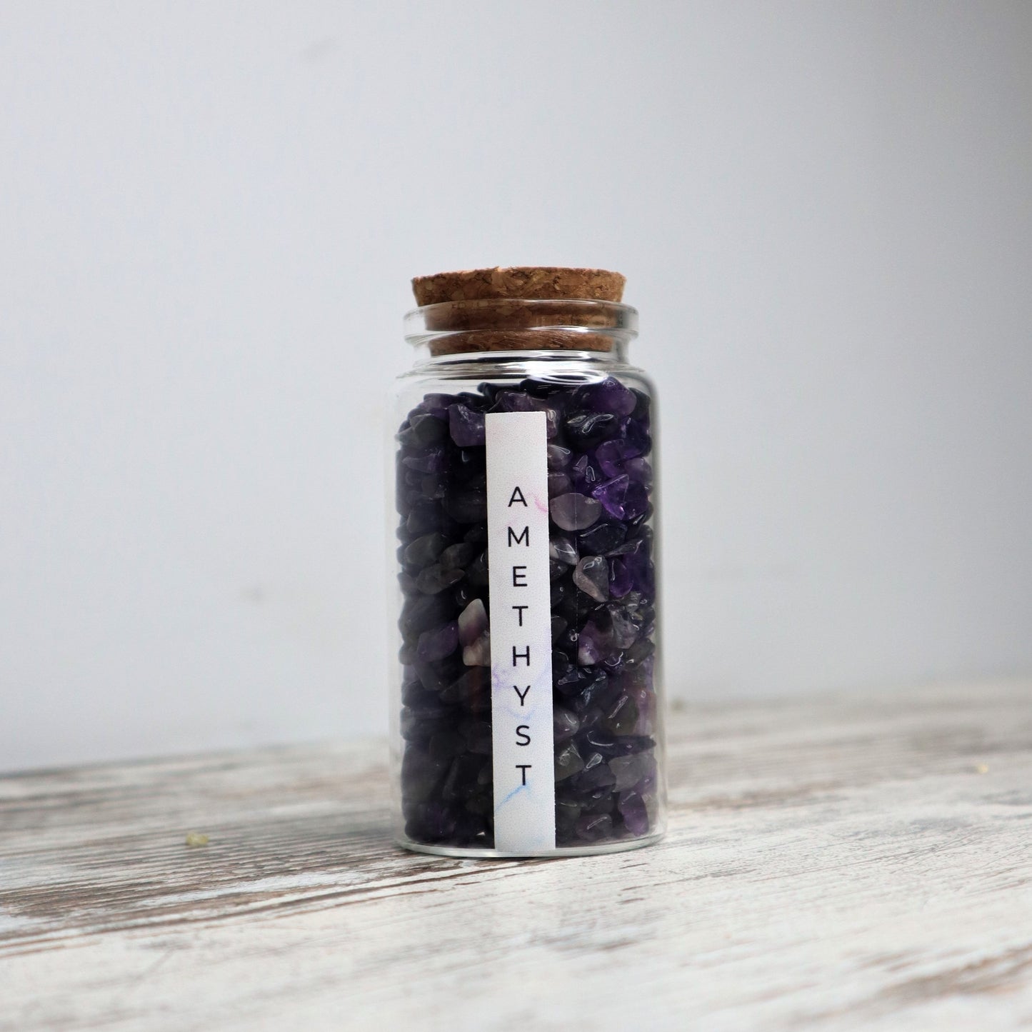 Amethyst Chips Jar