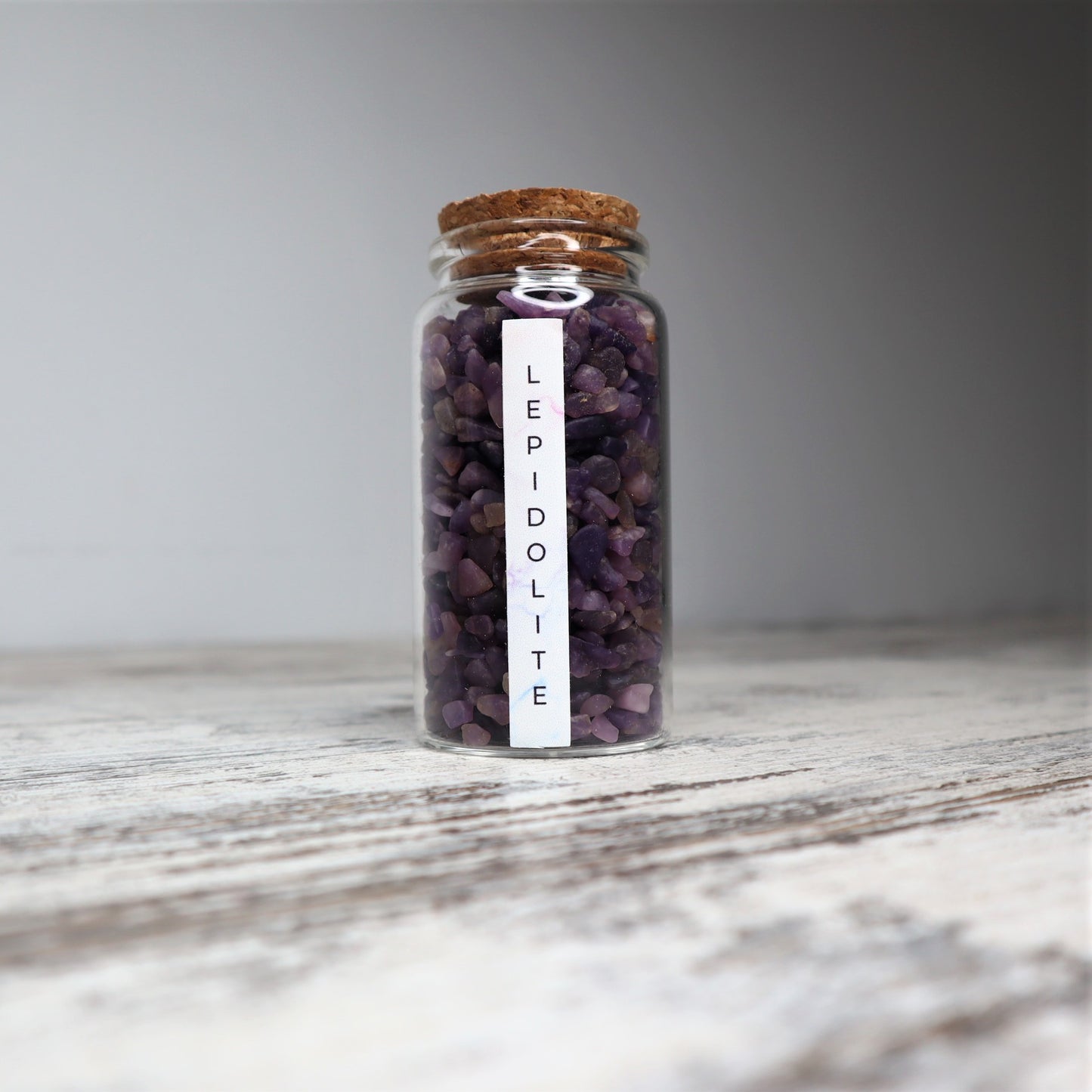 Lepidolite Chips Jar