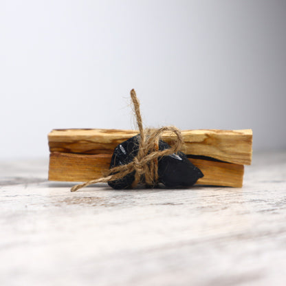 Palo Santo + Black Tourmaline Cleansing Bundle