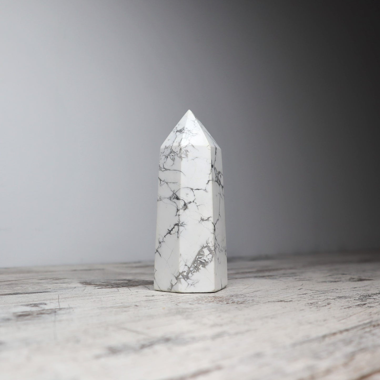 White Howlite Tower (430g)