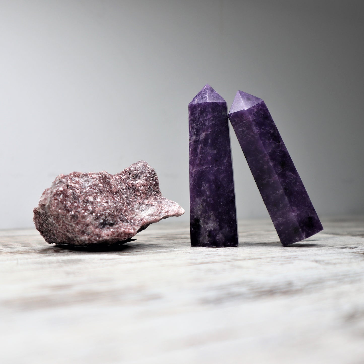 Lepidolite Points