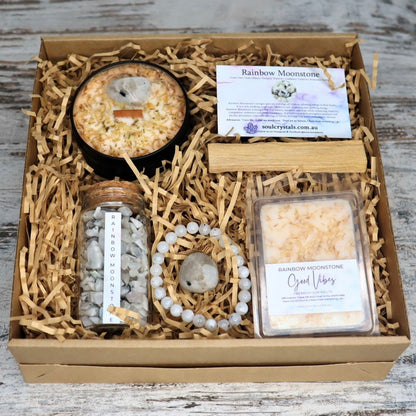 Rainbow Moonstone Gift Box