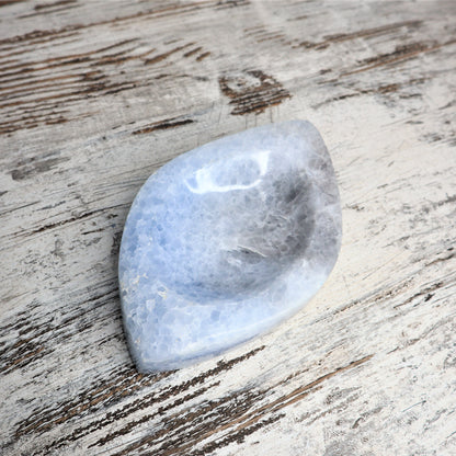 Blue Calcite Bowl (Approx 1.3kg)