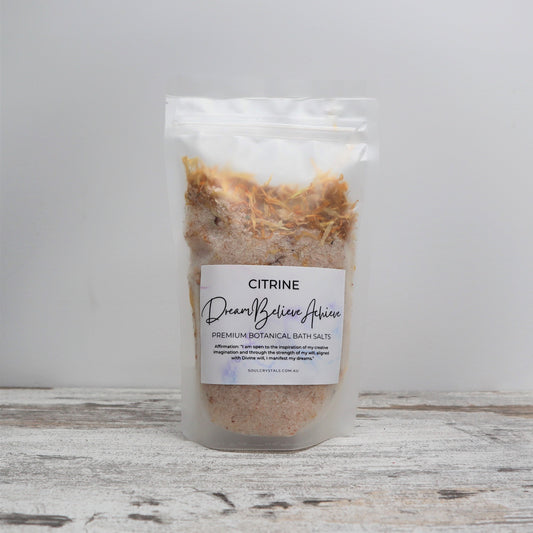 'Dream Believe Achieve' Botanical Bath Salts (300g)