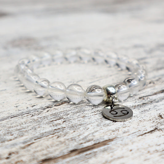 Cancer Zodiac Bracelet (Silver)