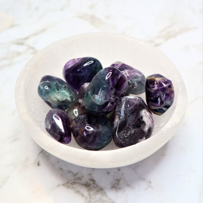 Fluorite Tumble Stone