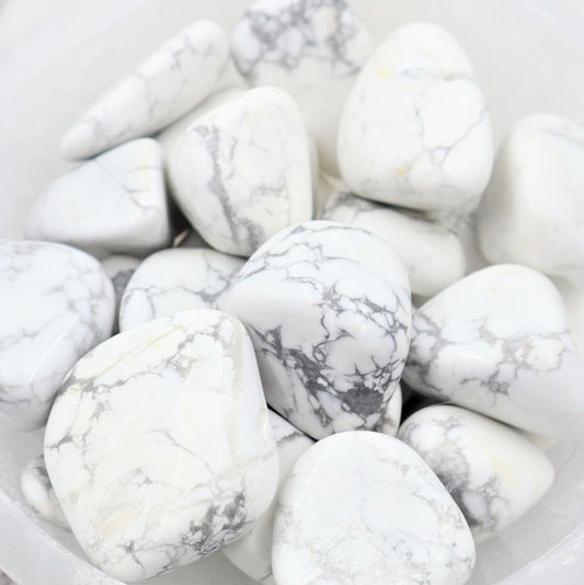 White Howlite Tumble Stone