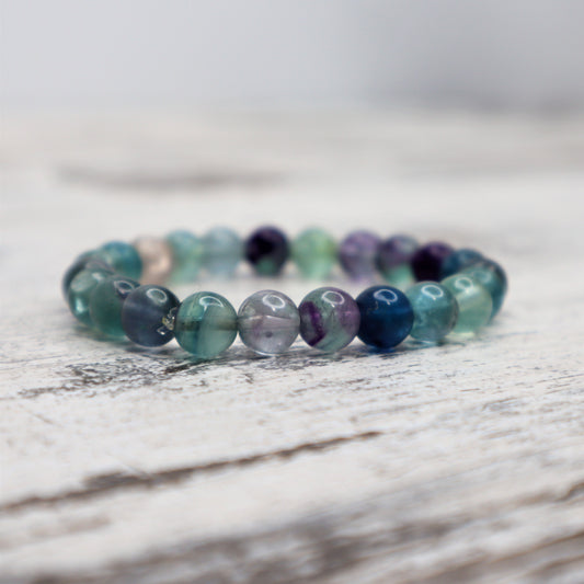 Fluorite Beaded Bracelet