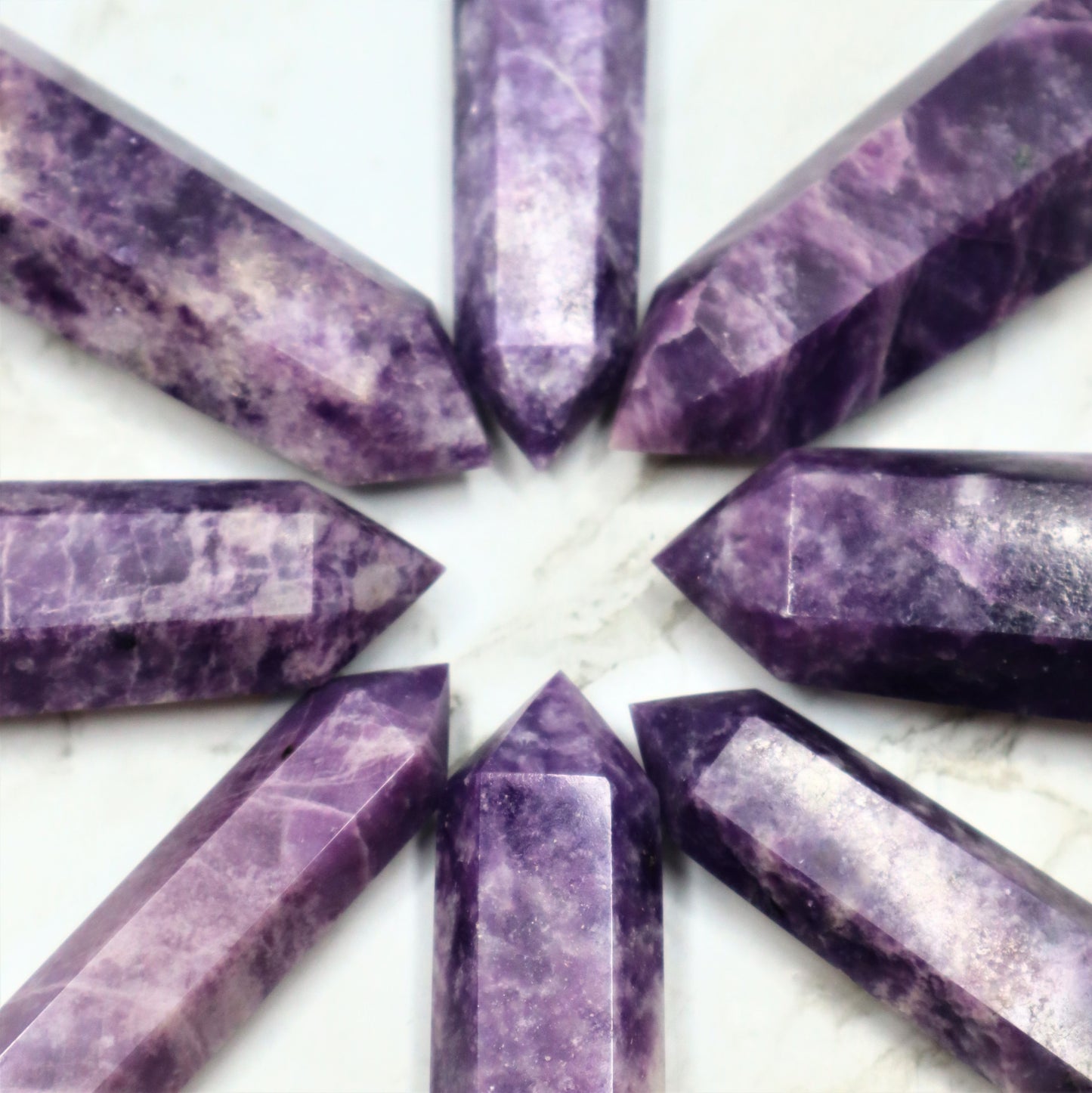 Lepidolite Points