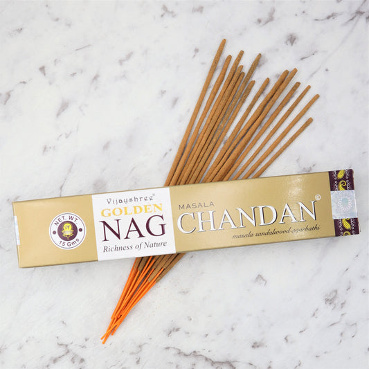 Golden Nag CHANDAN Incense