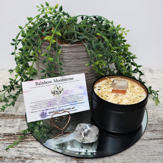 'Good Vibes' 100% Natural Soy Candle 8oz Tin