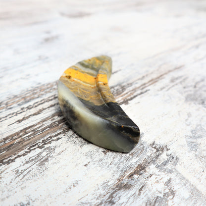 Bumblebee Jasper Moon Bowl (111g)