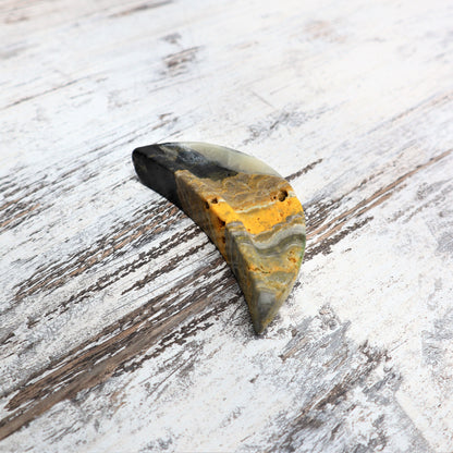 Bumblebee Jasper Moon Bowl (111g)