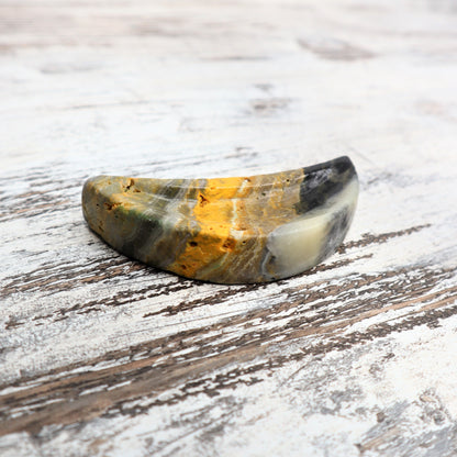 Bumblebee Jasper Moon Bowl (111g)