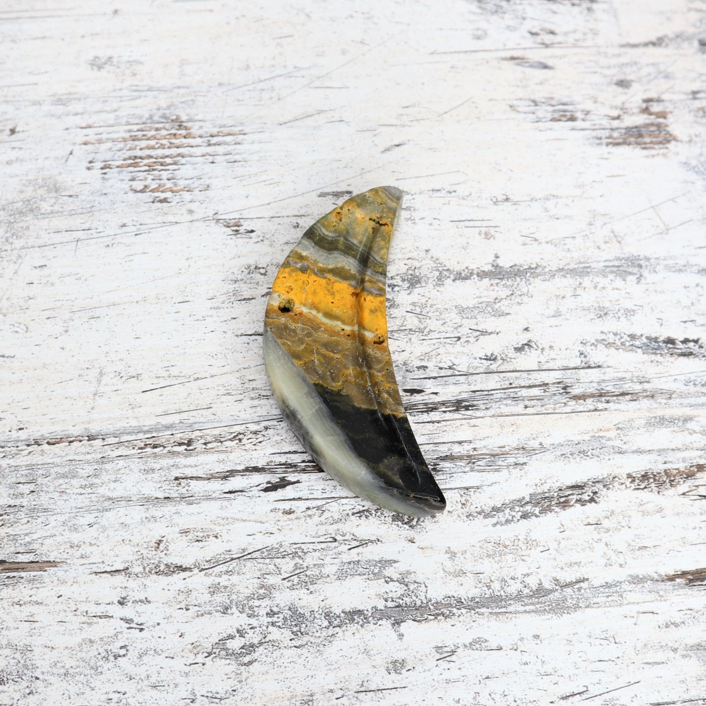 Bumblebee Jasper Moon Bowl (111g)