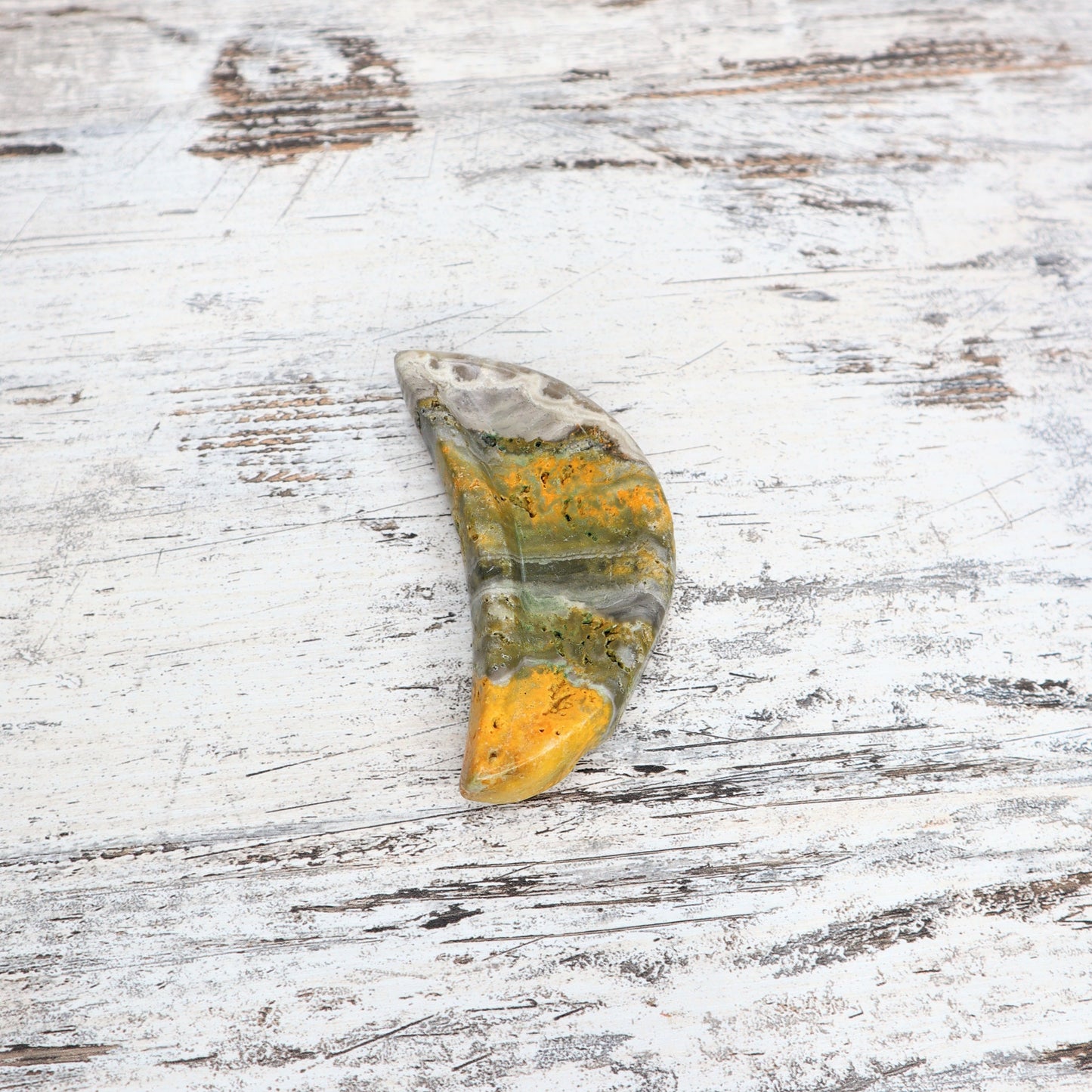 Bumblebee Jasper Moon Bowl (138g)