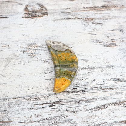 Bumblebee Jasper Moon Bowl (138g)