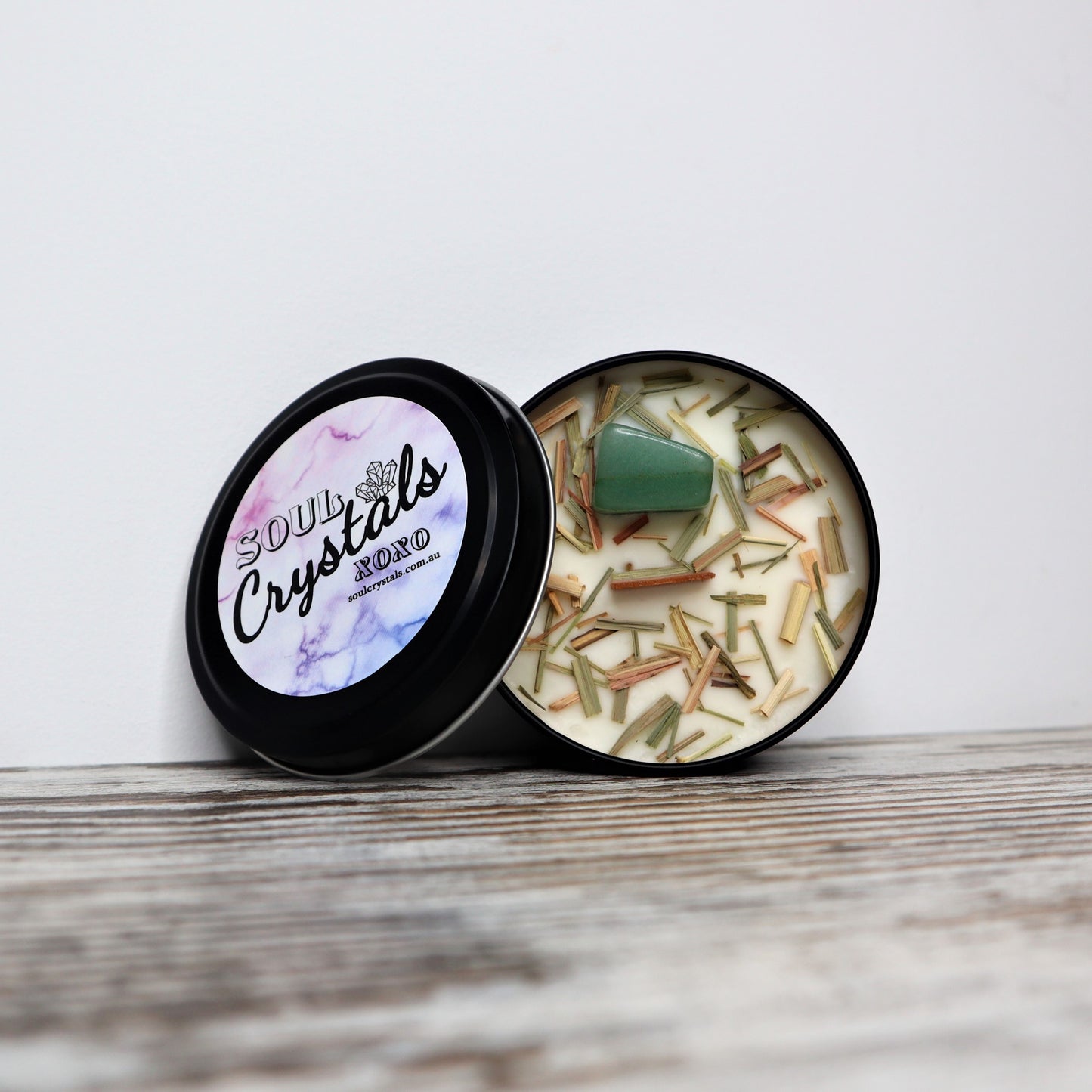 'Good Luck + Fortune' 100% Natural Soy Candle 8oz Tin