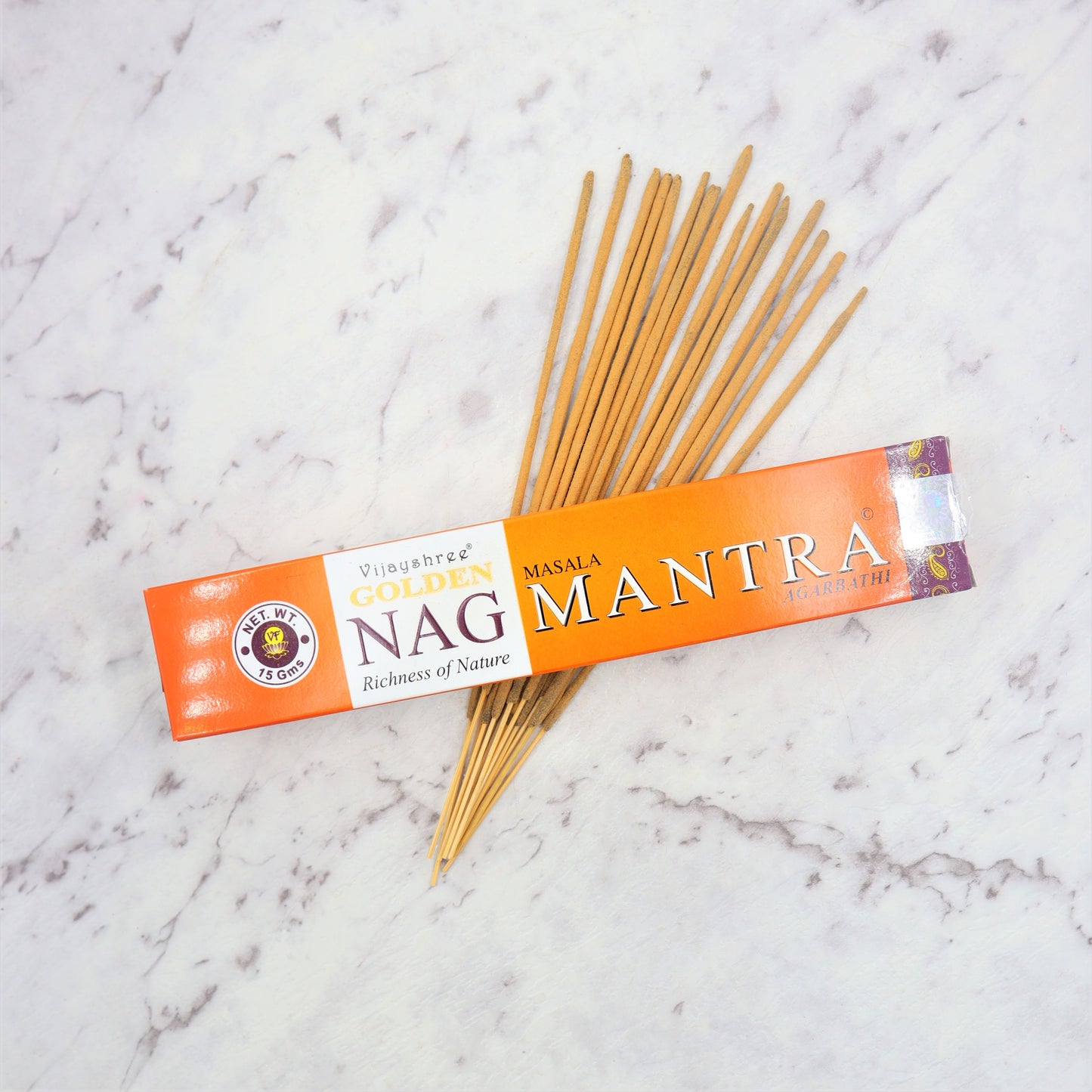 Golden Nag MANTRA Incense