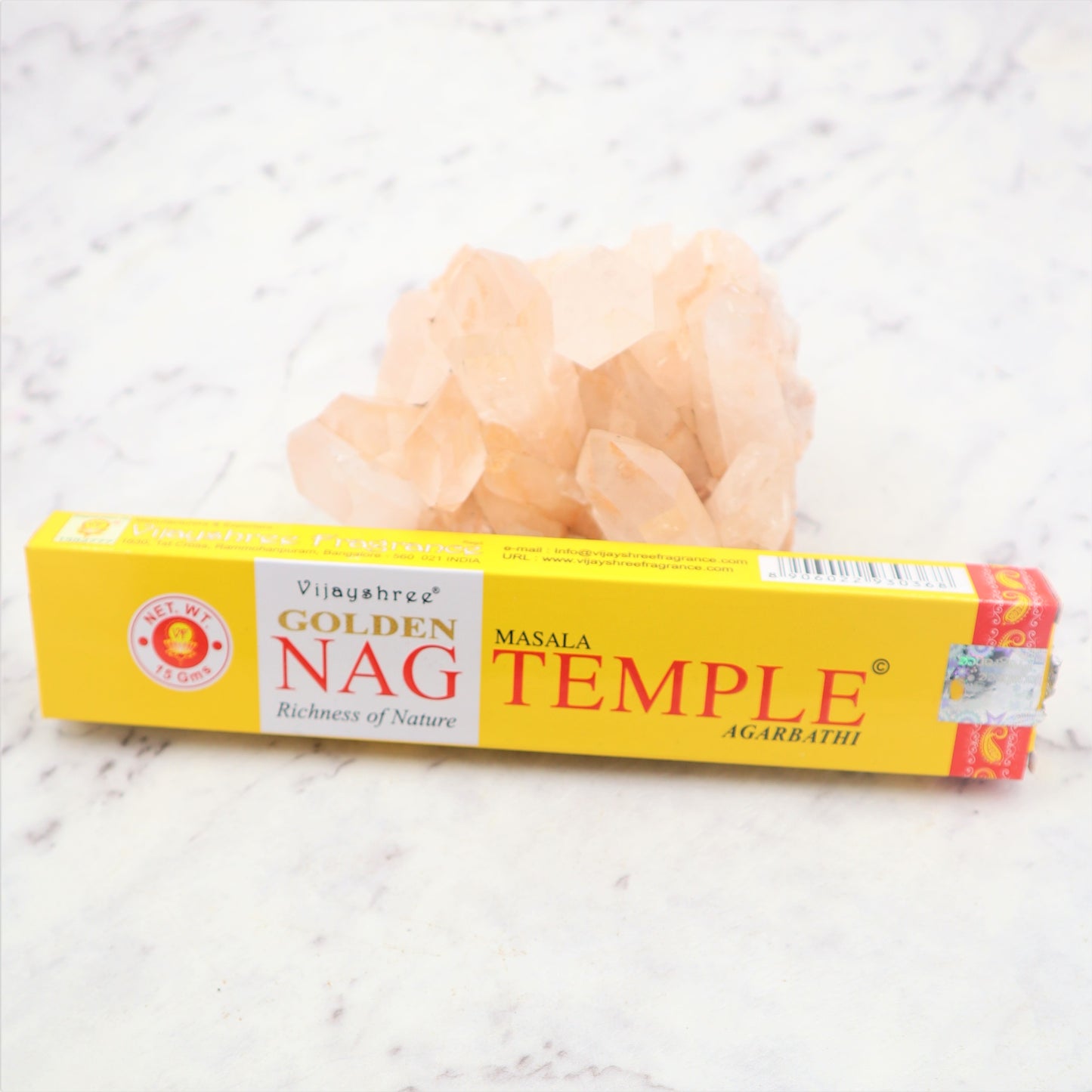 Golden Nag TEMPLE Incense