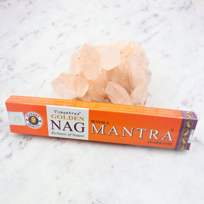 Golden Nag MANTRA Incense