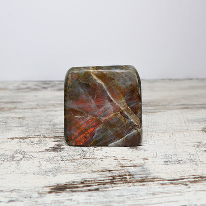 Labradorite Orange Flash Freeform (468g)