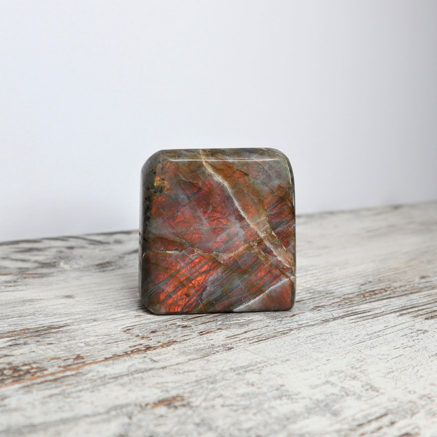 Labradorite Orange Flash Freeform (468g)