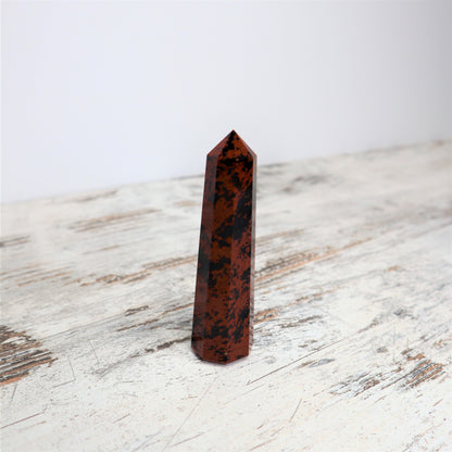 Mahogany Obsidian Point