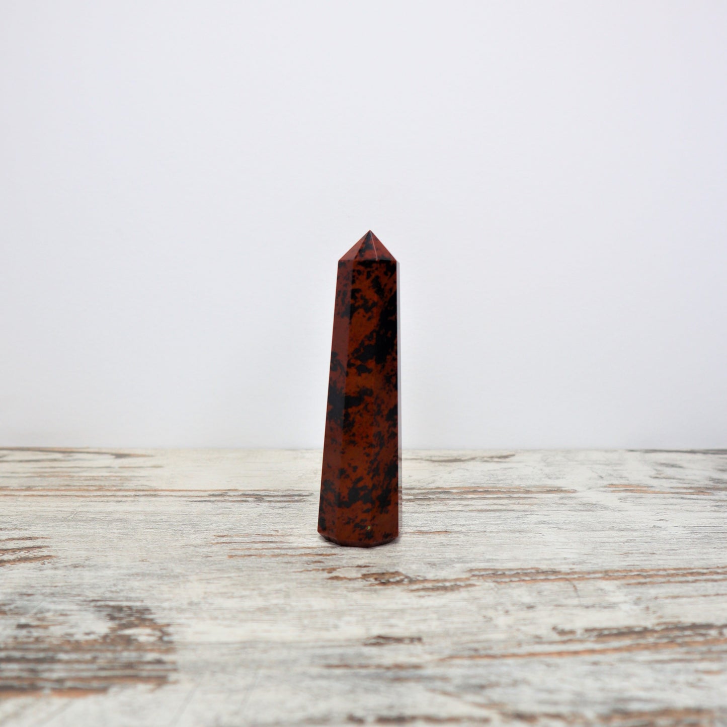 Mahogany Obsidian Point