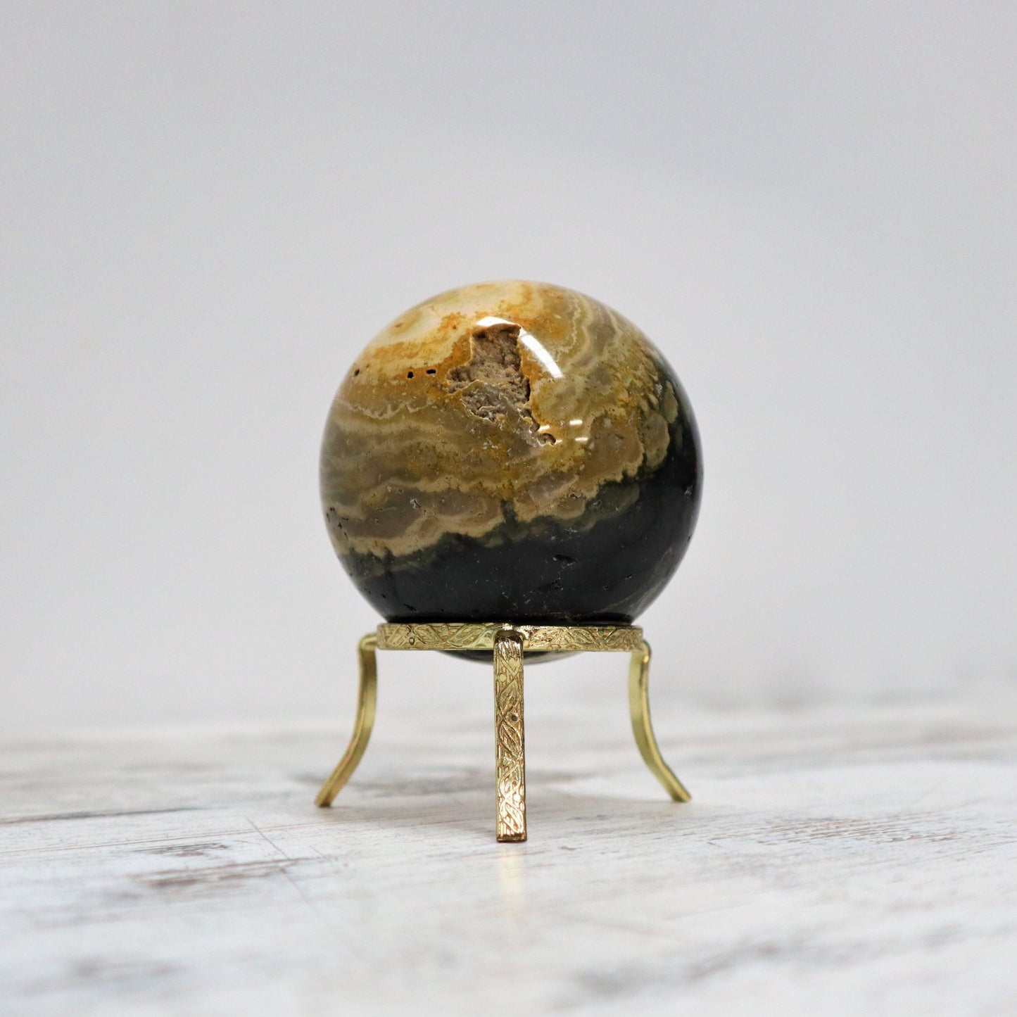 Bumblebee Jasper Sphere (335g)