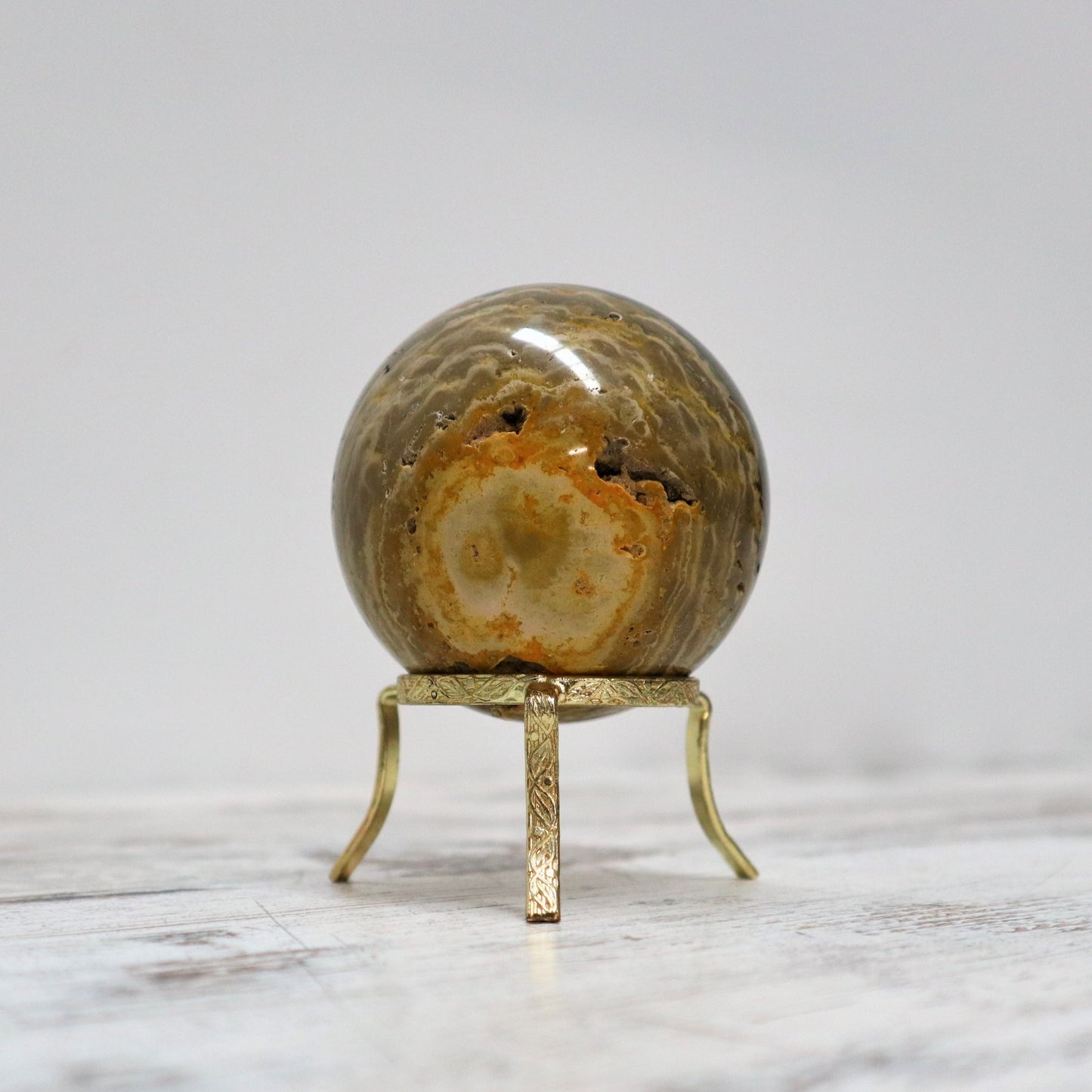 Bumblebee Jasper Sphere (335g)