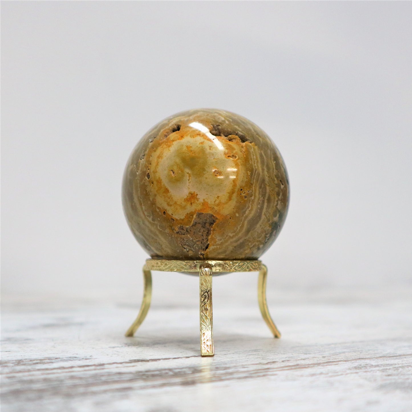 Bumblebee Jasper Sphere (335g)