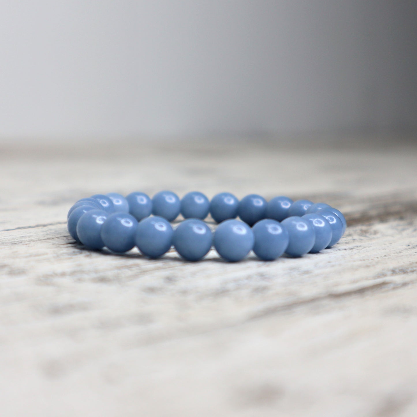 Angelite Beaded Bracelet