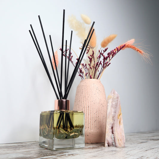 'Good Luck + Fortune' Crystal Reed Diffuser