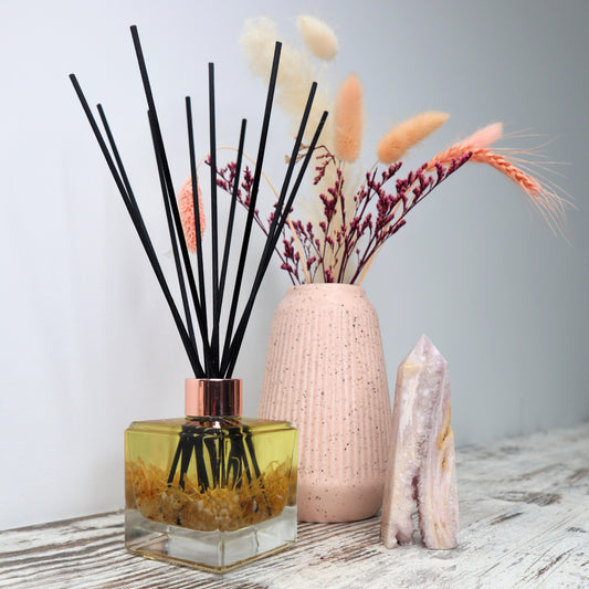 'Dream, Believe, Achieve' Crystal Infused Reed Diffuser