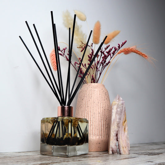 'Grounded Warrior' Crystal Infused Reed Diffuser