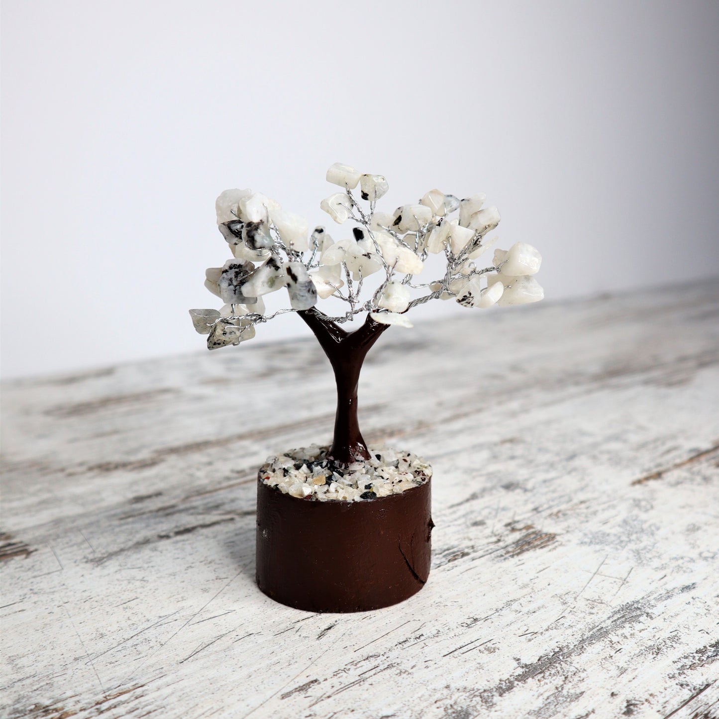 Rainbow Moonstone Mini Crystal Tree