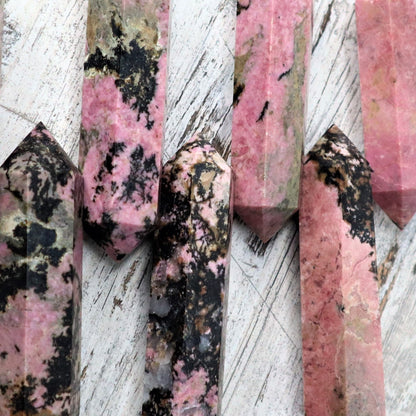 Rhodonite Points