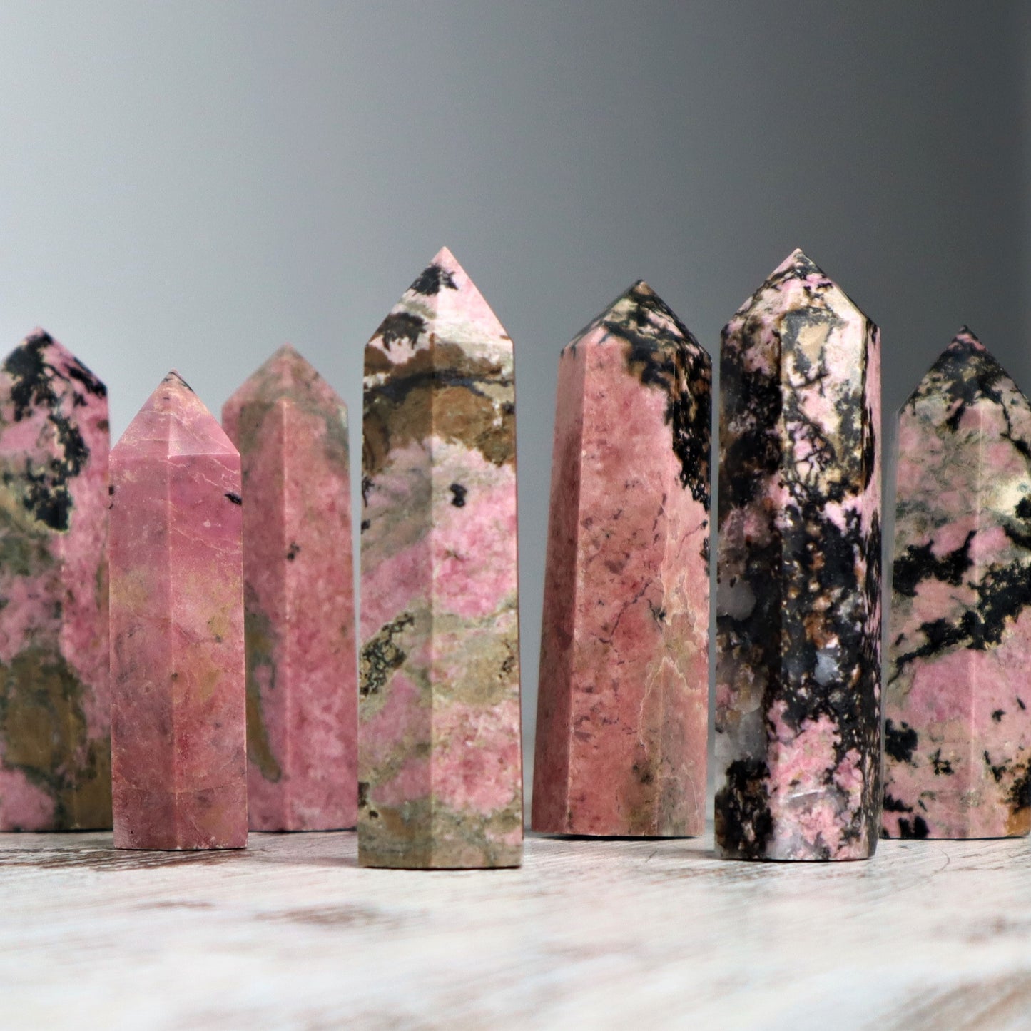 Rhodonite Points