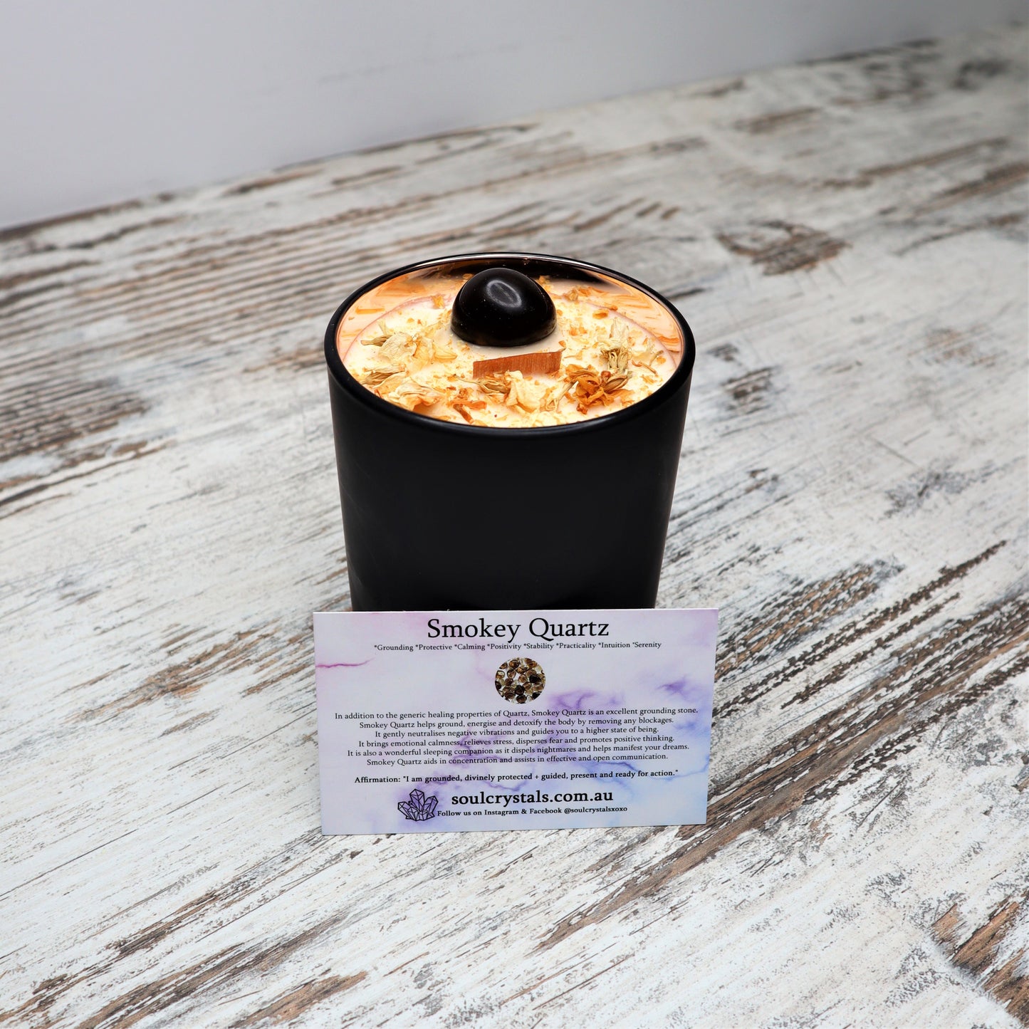 'Grounded Warrior' Luxurious 100% Natural Soy Candle