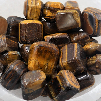 Tiger Eye Tumble Stone